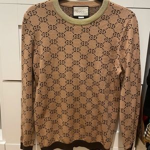 Gucci GG jacquard knit sweater